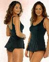 Esmae Skirted Swimsuits Black image